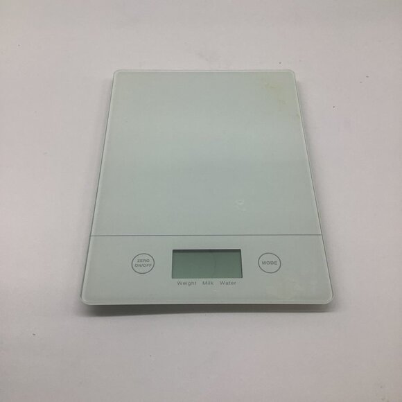 Essential Home Electronic Kitchen Scale 11lbs Capacity White - Picture 2 of 7